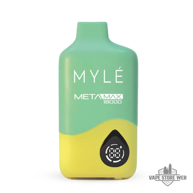 MYLÉ Meta Max 18000 Puffs Disposable Vape in Dubai 10 myl meta max 18000 puffs disposable vape in dubai lemon mint
