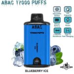 ABAC 17000 Puffs Dual Mesh 5% Nicotine Disposable Vape Price in Dubai Blueberry Ice