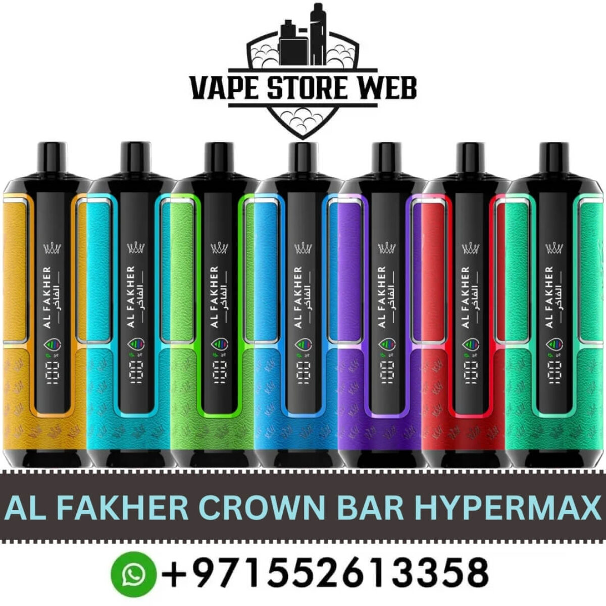 The Best AL FAKHER Crown Bar Hyper Max 15000 Puffs Vape Review