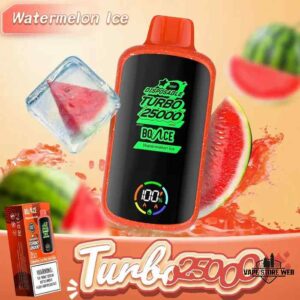 BOUNCE TURBO 25000 Puffs Disposable Vape Price In Dubai Watermelon Ice