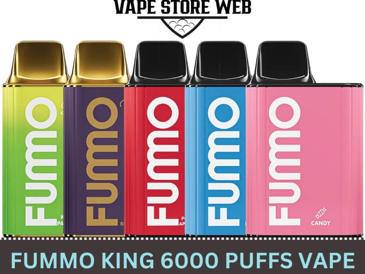 FUMMO King 6000 Puffs 20MG Disposable Vape Price in Dubai