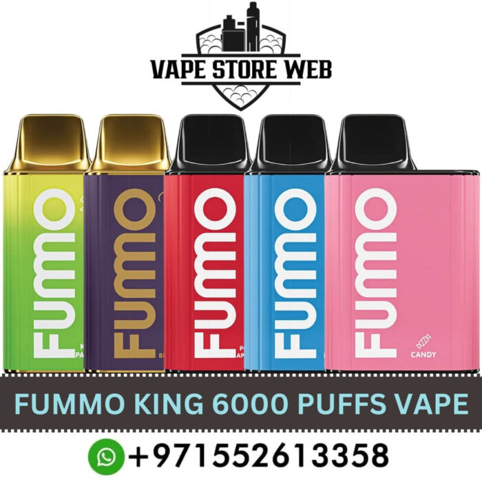 FUMMO KING 6000 PUFFS Price in Dubai FUMMO KING 6000 PUFFS Price in Dubai
