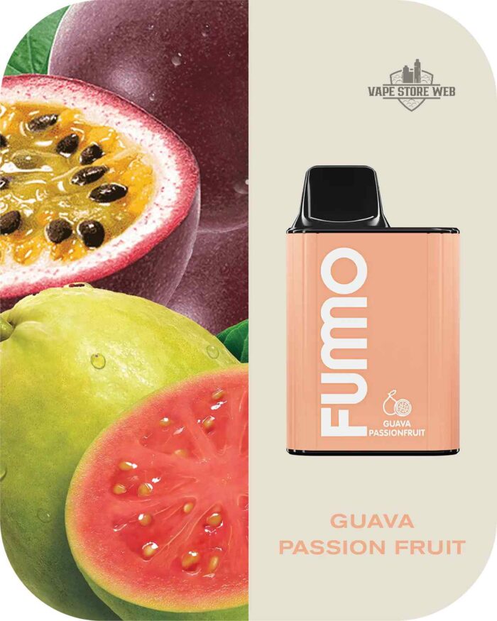 FUMMO KING 6000 PUFFS Price in Dubai GUAVA PASSION FRUIT