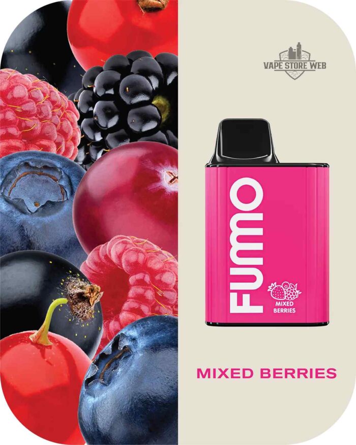 FUMMO KING 6000 PUFFS Price in Dubai MIXED BERRIES