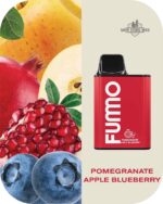 FUMMO KING 6000 PUFFS Price in Dubai POMEGRANATE APPLE BLUEBERRY