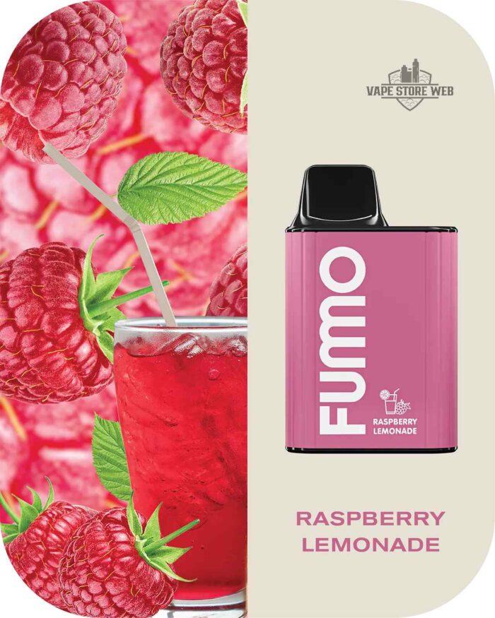 FUMMO KING 6000 PUFFS Price in Dubai RASPBERRY LEMONADE