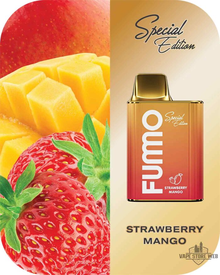 FUMMO KING 6000 PUFFS Price in Dubai STRAWBERRY MANGO