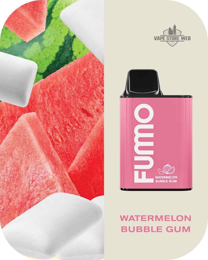 FUMMO KING 6000 PUFFS Price in Dubai WATERMELON BUBBLEGUM