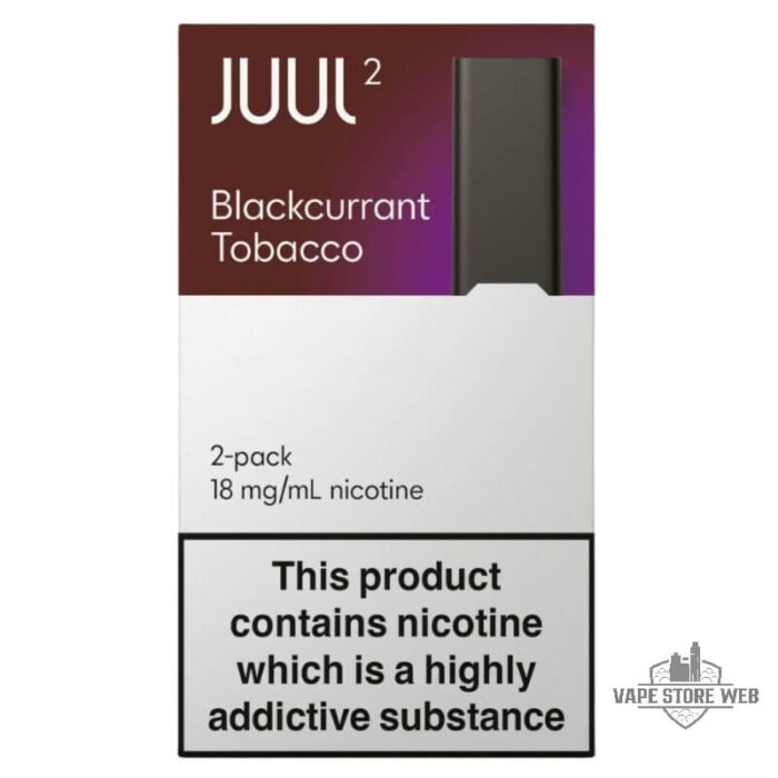 JUUL 2 Pods BLACKCURRANT TOBACCO