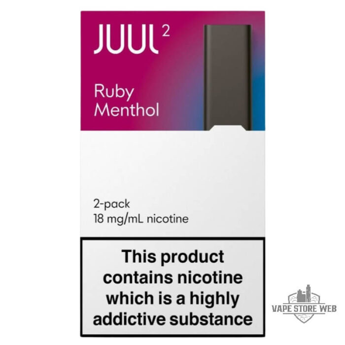 JUUL 2 Pods RUBY MENTHOL