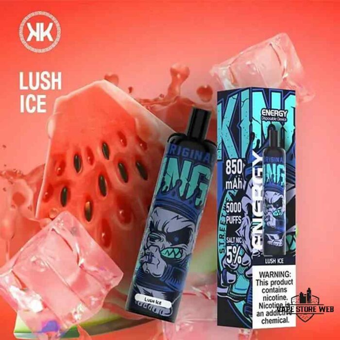 KK ENERGY Bar 5000 Puffs Disposable Vape Price in Dubai lush Ice