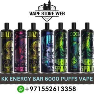 KK ENERGY Bar 5000 Puffs Nicotine 50mg Disposable Vape In Dubai