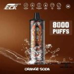 KK ENERGY Bar 8000 Puffs Disposable Vape Price in Dubai Orange Soda