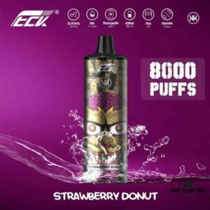 KK ENERGY Bar 8000 Puffs Disposable Vape Price In Dubai Strawberry Donut