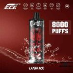 KK ENERGY Bar 8000 Puffs Disposable Vape Price in Dubai lush Ice