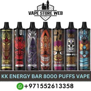 KK ENERGY Bar 8000 Puffs Nicotine 50mg Disposable Vape In Dubai