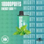 KK ENERGY Box 10000 Puffs Disposable Vape Price in Dubai Mighty Mint