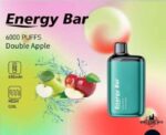 KK Energy Bar 6000 Puffs Disposable Vape Price in Dubai Double Apple