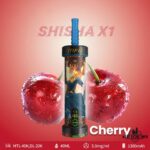 MFU Shisha X1 40000 Puffs Salt Nicotine 5mg Disposable Vape in Dubai Cherry