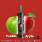 MFU Shisha X1 40000 Puffs Salt Nicotine 5mg Disposable Vape in Dubai Double Apple