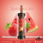 MFU Shisha X1 40000 Puffs Salt Nicotine 5mg Disposable Vape in Dubai StrawberryWatermelon