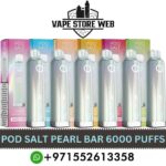 POD SALT Pearl Bar 6000 Puffs 20mg Disposable Vape in Dubai