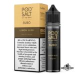 POD SALT Subo 50ml 3mg Nicotine E-Juice Price in Dubai Lemon Slice