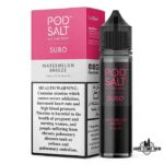 POD SALT Subo 50ml 3mg Nicotine E-Juice Price in Dubai Watermelon Breeze