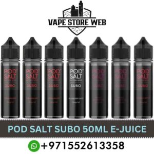POD SALT Subo 50ml 3mg Nicotine E Juice In Dubai