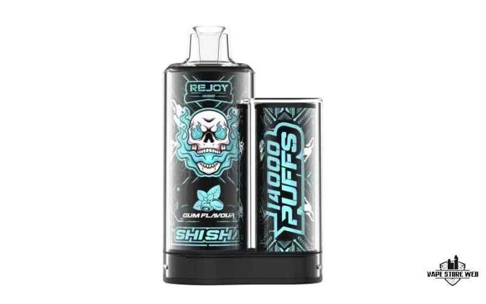 REJOY Shisha 14000 Puffs Salt Nicotine 20mg Disposable Vape Price in Dubai Gum Flavour