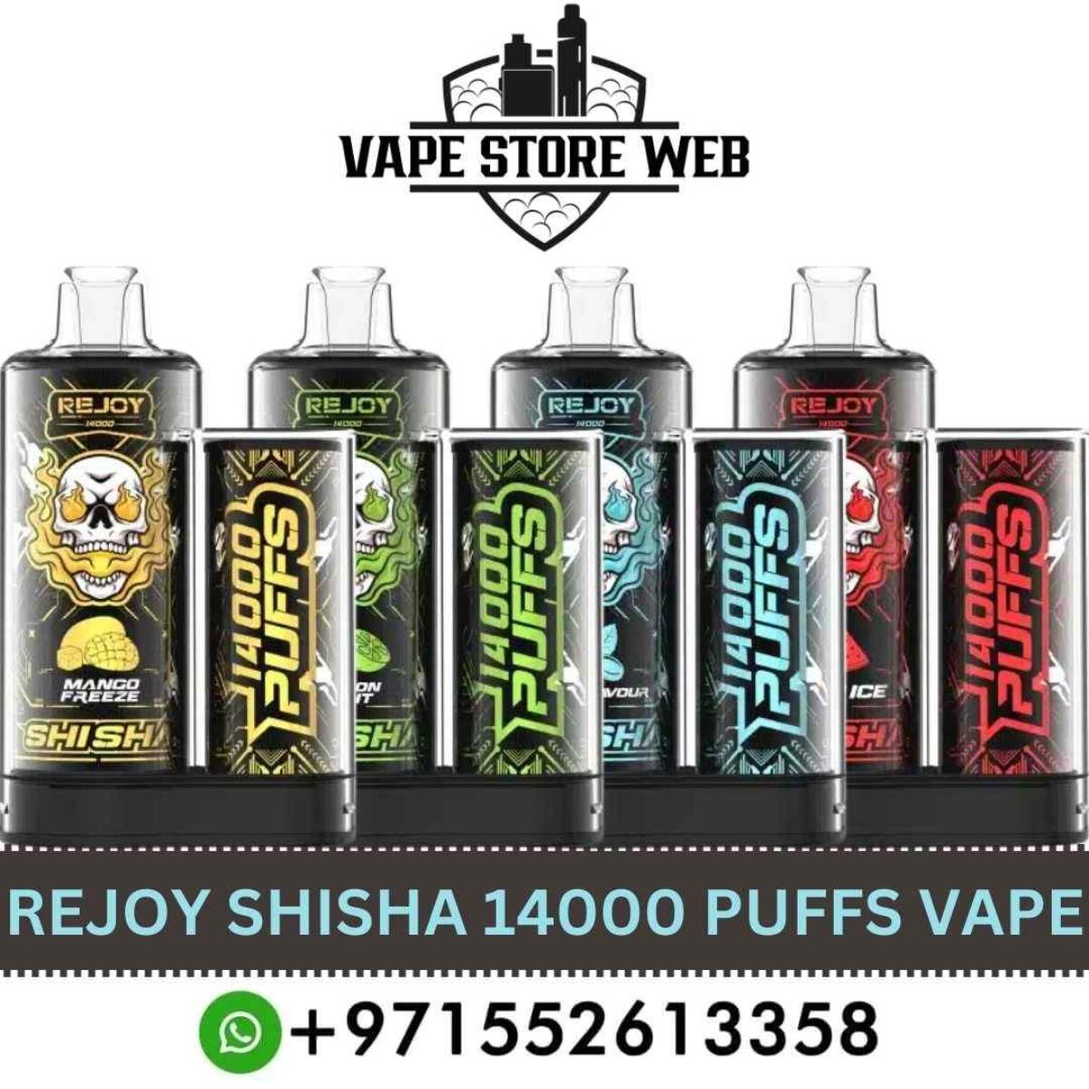 Best REJOY Shisha 14000 Puffs Salt Nicotine 20mg Vape Review