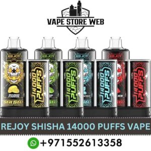 REJOY Shisha 14000 Puffs Salt Nicotine 20mg Disposable Vape In Dubai