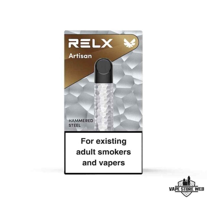 RELX® Artisan Vape Kit Prce in Dubai Hammered Steel