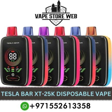 TESLA BAR XT 25000 Puffs 50MG Nicotine Disposable Vape in Dubai, UAE