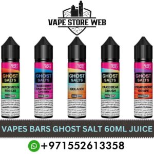 VAPES BARS GHOST SALT 60ML JUICE PRICE IN DUBAI