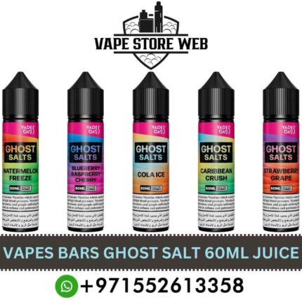 VAPES BARS GHOST SALT 60ML JUICE PRICE IN DUBAI