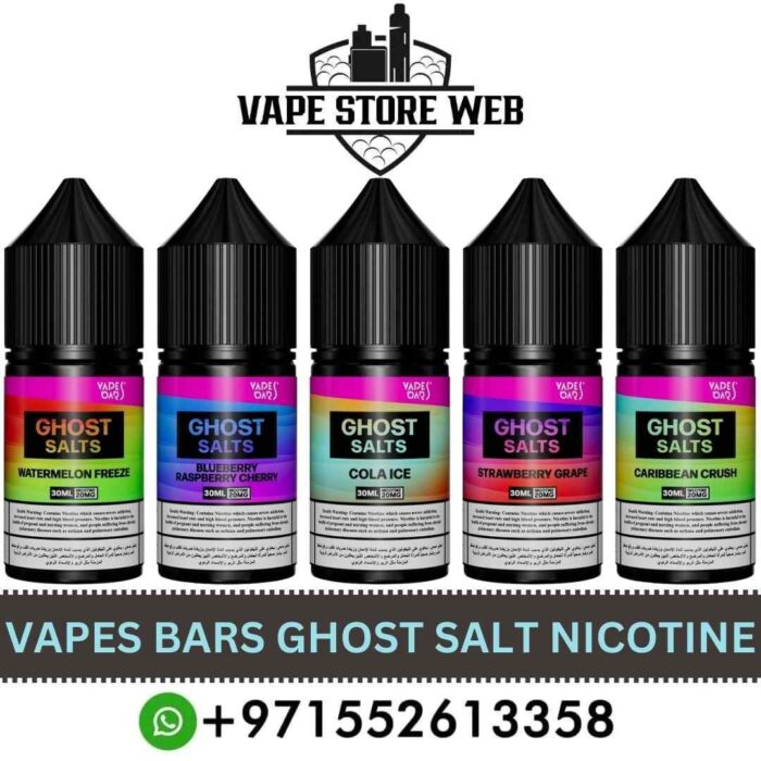 VAPES BARS Ghost 30ml Salt Nicotine 20mg in Dubai