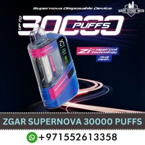ZGAR Supernova 30000 Puffs   2%mg/18ml Disposab