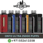 DTL Vapor ONTO Ultra 25000 Puffs Disposable Vape in Dubai