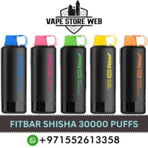 FITBAR Shisha 30000 Puffs 20MG Disposable Vape In Dubai