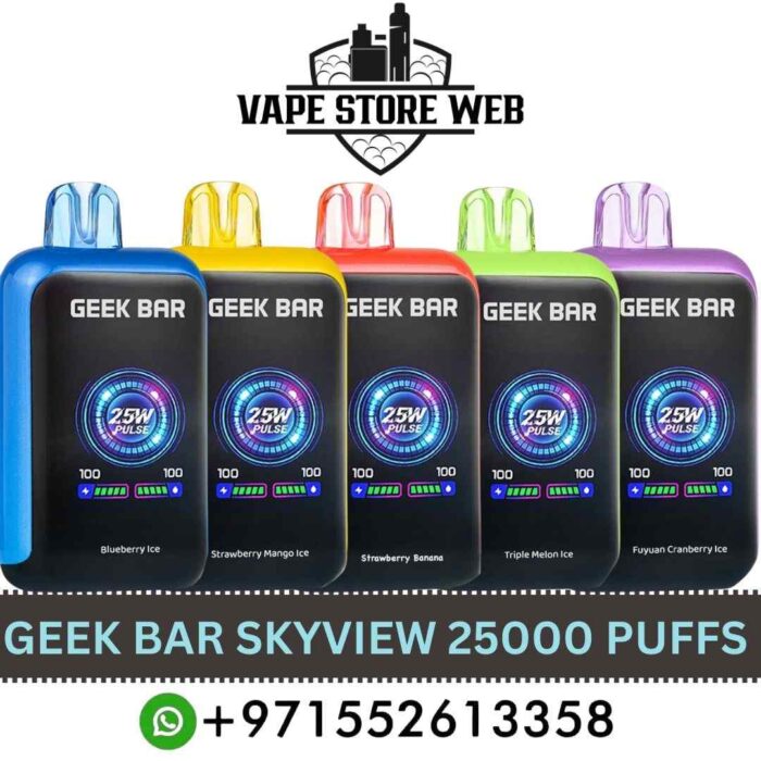 GEEK BAR Skyview 25000 Puffs 50MG Disposable Vape in Dubai