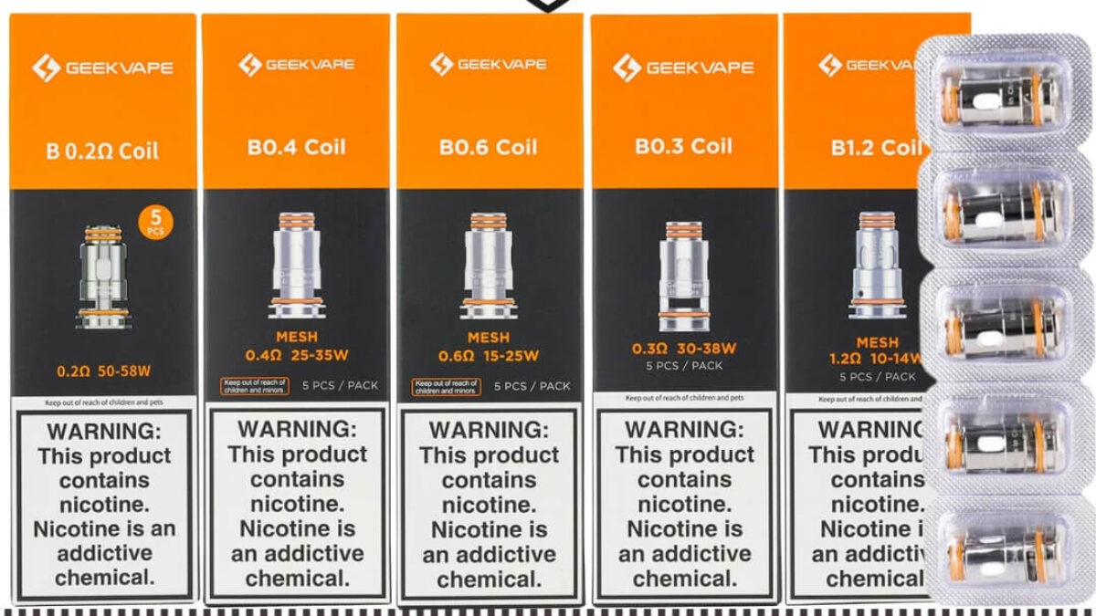 elfbar nachfüll pod läuft aus Geekvape B Series Coil 5pcs/Pack – Geekvape Store