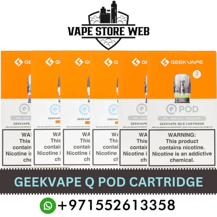 GEEKVAPE Q POD CARTRIDGE SHOP IN DUBAI