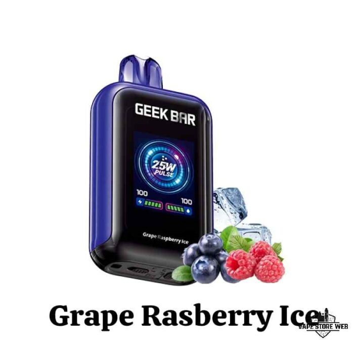 Geek Bar Skyview 25K Disposable Vape Price in Dubai Grape Raspberry Ice