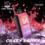 LOST ANGEL 20000 Puffs 50MG Pro Max Disposable Vape in Dubai Crazy Berry