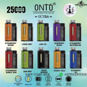 ONTO Ultra 25000 Puffs Disposable Vape Price In UAE