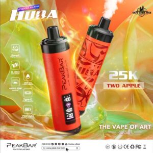 PEAK BAR 25000 Puffs DTL Disposable Vape Price In Dubai Two Apple