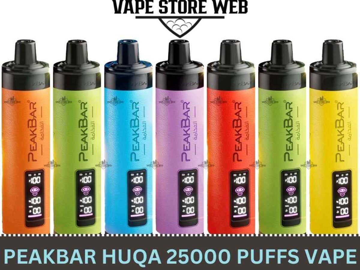 PEAKBAR HUQA 25000 Puffs Disposable Vape Price in Dubai