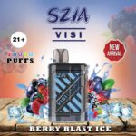 SZIA Visi 18000 Puffs 20MG Disposable Vape Price in Duabi Berry Blast Ice