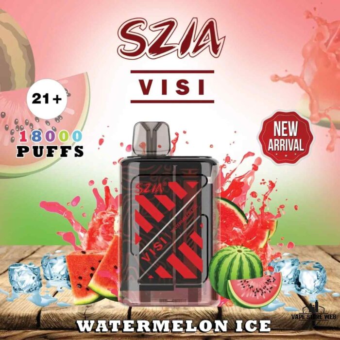 SZIA Visi 18000 Puffs 20MG Disposable Vape Price in Duabi Watermelon Ice